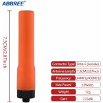 ABBREE Anténa Soft Flex ST20 SMA-F Barva: Oranžová – Zboží Živě