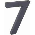 Domovní číslo 3D - „7“, 100 mm, hliník, matný antracit RN.100LV.7.AL.AM.3D – Hledejceny.cz