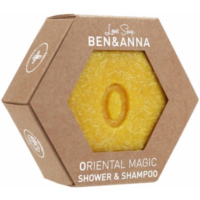 Ben & Anna tuhý šampon na vlasy a tělo Orientalní magie 60 g – Zboží Mobilmania