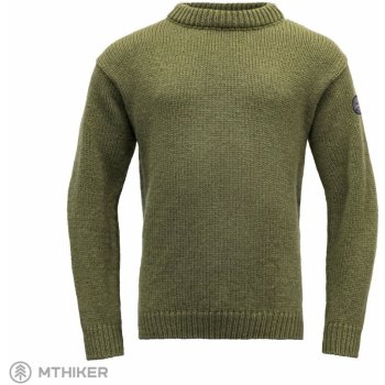 Devold Nansen Wool Sweater unisex svetr olive
