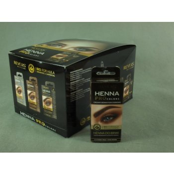 Venita Henna barva na obočí a řasy Brown 15 ml