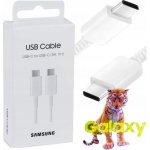 Samsung EP-DN975BWE USB-C/USB-C Datový 5A, 1m, bílý – Zboží Mobilmania