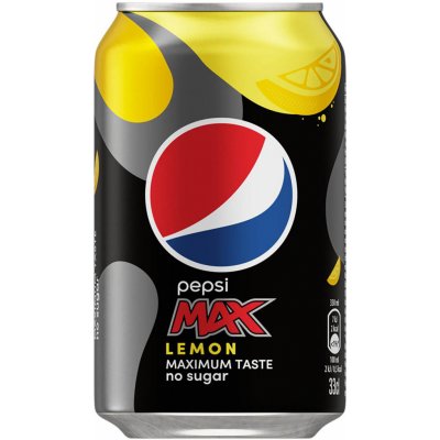 Pepsi MAX Lemon 330 ml – Zbozi.Blesk.cz