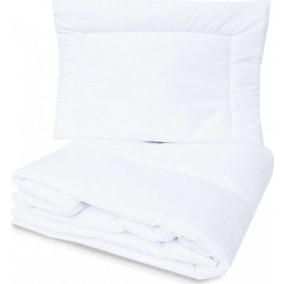 Baby Nellys Peřinka a polštář 120x90 40x60 bílá bavlna – Zboží Dáma