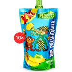 Hello XXL ovocná kapsička s Banány 10 x 200 g – Zboží Dáma