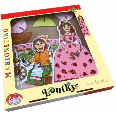 Marionetino Šípková Růženka loutky k pohádce Dárková krabička: Baleno v krabičce – Zboží Dáma Marionetino Šípková Růženka loutky k pohádce Dárková krabička: Baleno v krabičce – Zboží Dáma