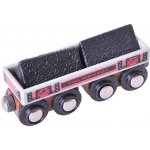 Bigjigs Dlouhý vagónek s uhlím – Zboží Dáma