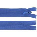 Prima-obchod Spirálový zip skrytý No 3 délka 30 cm dederon, barva 213 modrá safírová – Hledejceny.cz