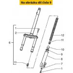Centauro Gufera přední vidlice 30x38/42x12 111A084FK | Zboží Auto