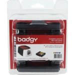 Evolis barvící páska (YMCKO) pro tiskárny Badgy100 Badgy200./ kapacita až 100 karet / 100 karet v balení (CBGP0001C) – Sleviste.cz