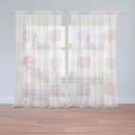 Záclony Barevné obláčky: 2 ks - 150x250 cm - Sablio – Hledejceny.cz
