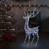 Vánoční osvětlení Nabytek XL XXL Akrylový vánoční sob 250 LED 180 cm barevný