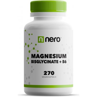 Nero Magnesium Bisglycinate + B6 270 kapslí – Hledejceny.cz