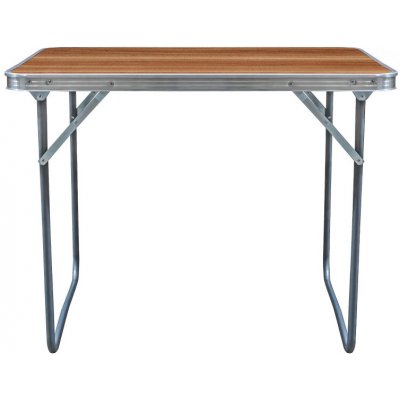 Aga MR2022 Skládací kempingový stolek 70x50x60 cm Hnědý – Zboží Mobilmania