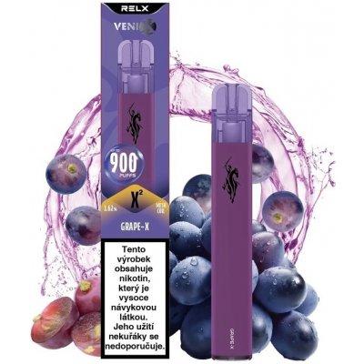 Venix X2 Grape-X 16 mg 900 potáhnutí – Hledejceny.cz