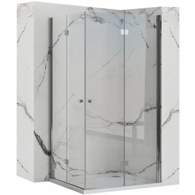 Rea - FOLD N2 skládací sprchový kout 90 x 90 cm, čiré sklo, REA-K9991 – Sleviste.cz