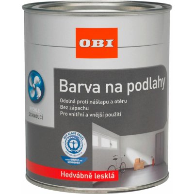 OBI Nátěr na podlahy hedvábně lesklý 2,5 l modrošedá – Hledejceny.cz
