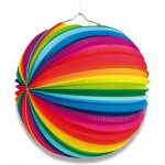ACTIVA PAPÍROVÝ LAMPION RAINBOW PRŮMĚR 25 CM – Sleviste.cz