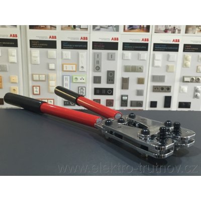 Cimco 101882 lisovací kleště na neizolované dutinky a spojení 6 - 50 průřezu vodiče – Zbozi.Blesk.cz