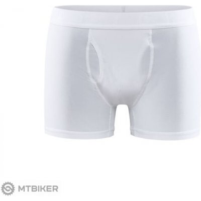 Craft boxerky Core Dry 3" bílé – Zboží Mobilmania
