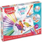 Maped Sada Creativ Blowpen Pop´Art Foukací pero 24 barev – Hledejceny.cz