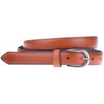 NovaKabelka.cz Cintura Sottile fialová dámský kožený pásek černá – Zboží Mobilmania