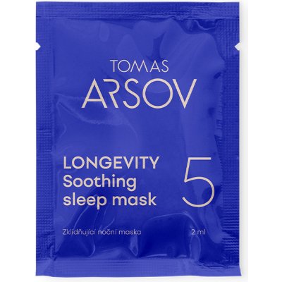 Tomas Arsov LONGEVITY Zklidňující noční maska 2 ml – Zboží Dáma