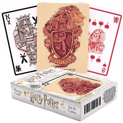 Hrací karty Harry Potter Nebelvír – Zboží Mobilmania