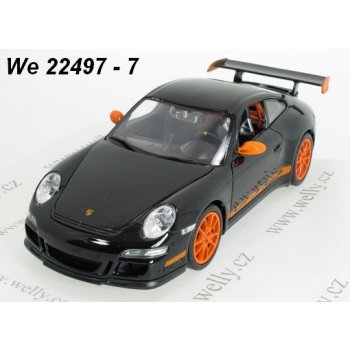 Welly Porsche 911 997 GT3 RS Černá 1:24
