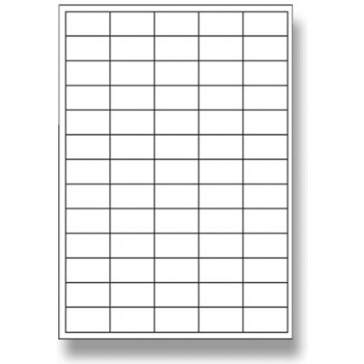 Rayfilm R0119.0302C Glossy samolepicí etikety 52,5 x 21,2 mm 1040 etiket bílá – Sleviste.cz