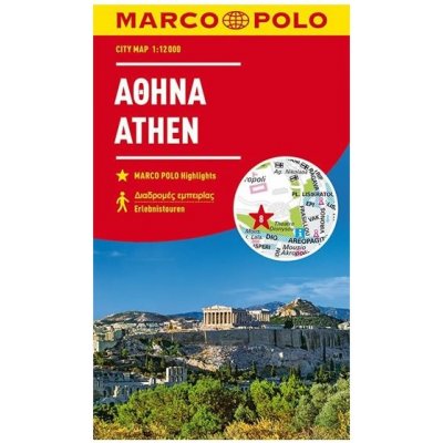 MARCO POLO Cityplan Athen 1:12000 – Zboží Mobilmania