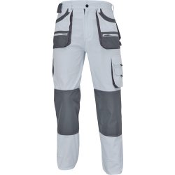 Fridrich & Fridrich FF HANS trousers bílá/šedá