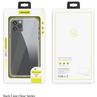 Pouzdro USAMS Clear Apple iPhone 11 Pro Max čiré – Zbozi.Blesk.cz