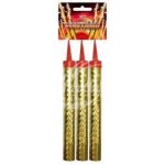 RAPPA Fontána párty zlatá 40 sek 12 cm – Zboží Dáma