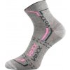 VoXX ponožky FRANZ 03 balení 3 páry světle šedá růžová