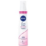 Nivea Care & Hold Soft Touch Caring Mousse tužidlo střední fixace 150 ml – Zbozi.Blesk.cz