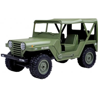 IQ models RC americký jeep M151 1:14 zelená RC_74511 RTR 1:10
