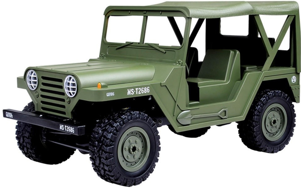 IQ models RC americký jeep M151 1:14 zelená RC_74511 RTR 1:10
