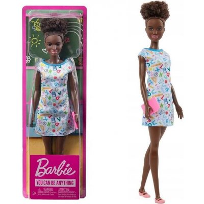 Barbie You Can Be Anything Teacher Dark Skin Doll – Zbozi.Blesk.cz