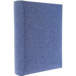 Kapesní album na 200 fotografií 10x15 cm, plátěné provedení, modré – Zboží Živě