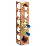 Zeller Bambusový stojan na víno 5 lahví – Zboží Dáma