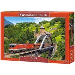 Castorland Vlak na mostě 500 dílků – Zboží Dáma