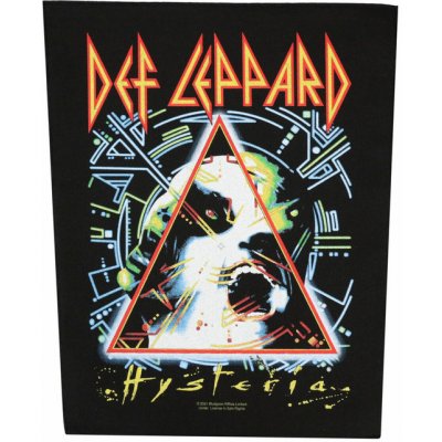 nášivka velká DEF LEPPARD - HYSTERIA - RAZAMATAZ - BP1186