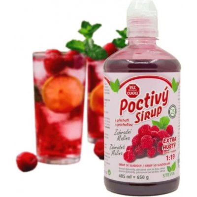 CukrStop Sirup zahradní Malina 650 g – Zboží Dáma