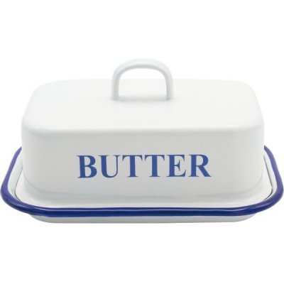 Gastro Dóza na máslo smaltovaná 17 x 12 cm – Zboží Mobilmania
