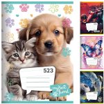 JUNIOR papír Sešit A5 linkovaný 523 – Zboží Dáma