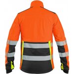 Canis CXS BENSON Bunda výstražná softshell oranžovo - černá – Zboží Mobilmania