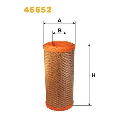 Vzduchový filtr WIX FILTERS 46652 – Hledejceny.cz