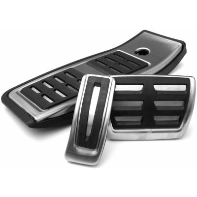 Sportovní RS pedály a opěrka nohy Audi A4 B9 2015 - 2024 - automat - sada 3 ks | Zboží Auto