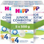 HiPP 4 Junior Combiotik 5 x 500 g – Zboží Mobilmania